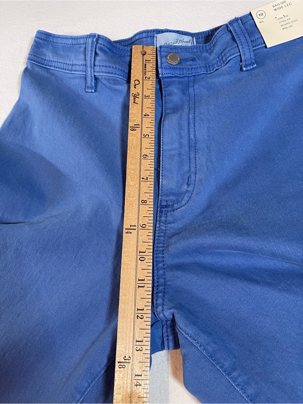 Universal Thread Women’s Wide Leg High Rise Sailor Pants in Royal Blue Size 10 - Picture 9 of 10